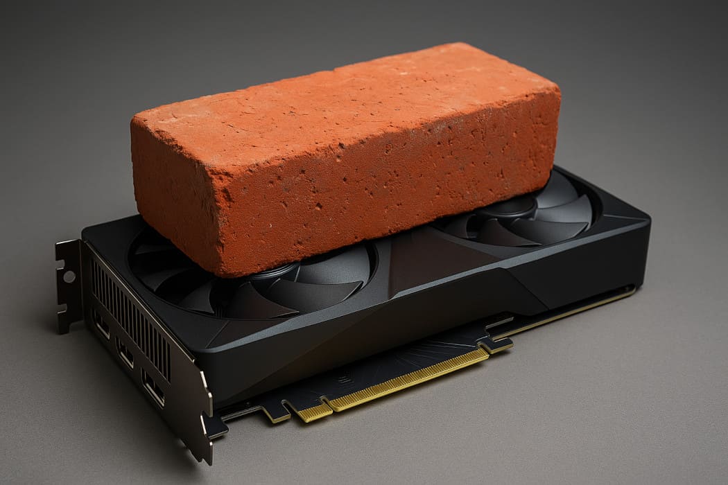 El misterioso "Acme GeForce RTX 4040 8 GB BRICK Edition" aparece y desaparece en la tienda de NVIDIA